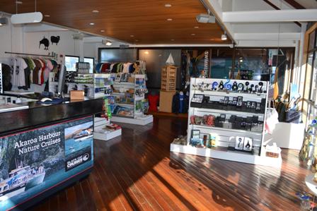 Black Cat Cruises has invested over $50,000 in refitting its two retail shops in Akaroa in time for the summer tourism season